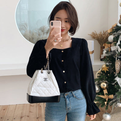 Square Collar High-End Shirts